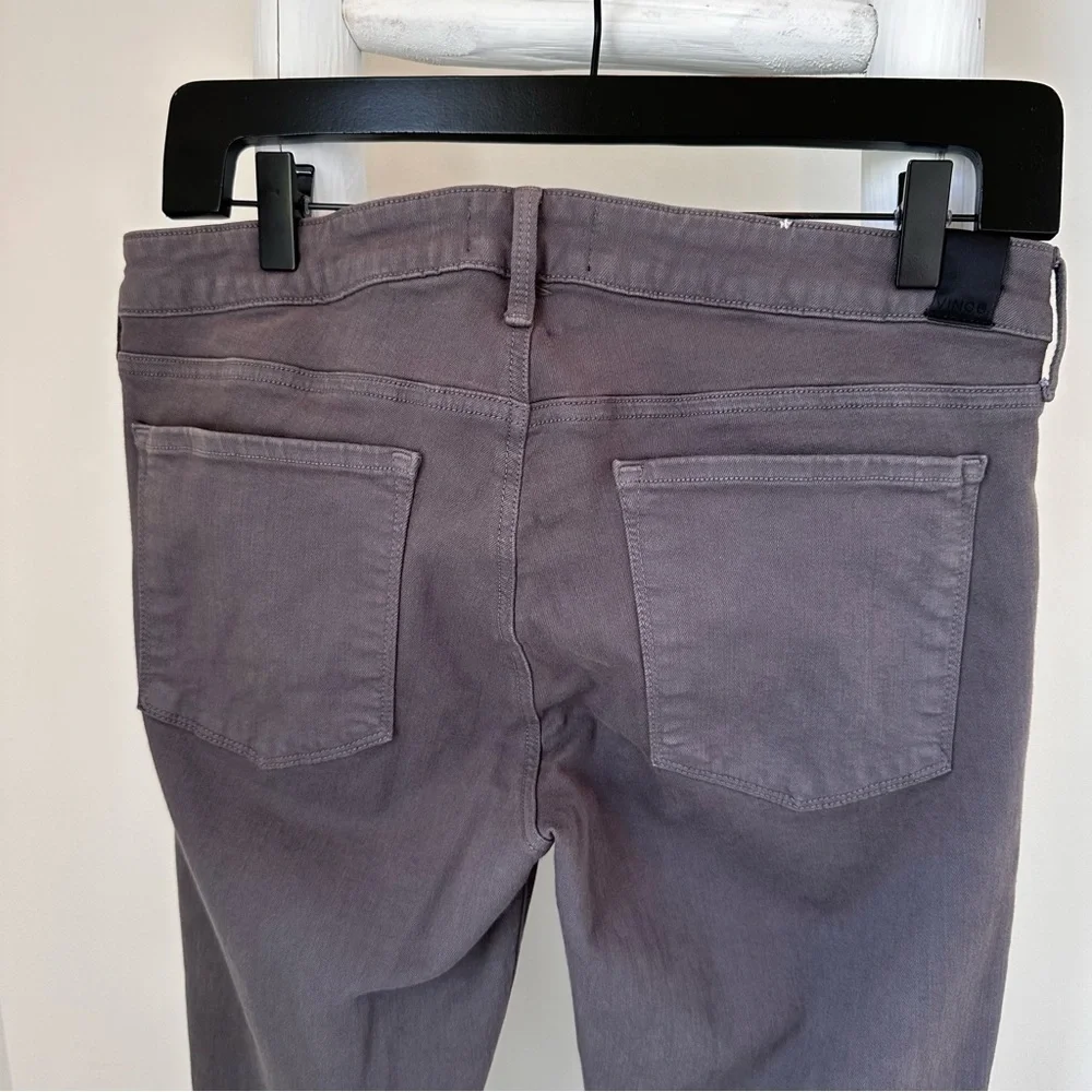 Vince Women’s Riley Legging Denim Jeans Charcoal Grey SZ 31